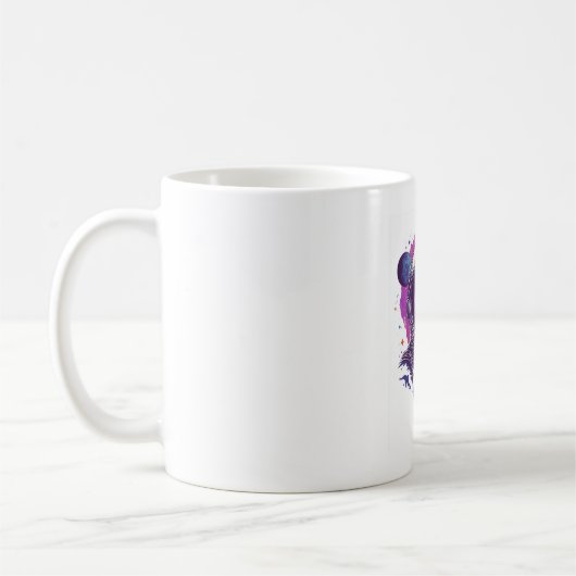 Skull Astronaut Explorer Koffiemok (Links)