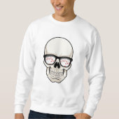 Skull at Poker with Sunglasses Trui (Voorkant)