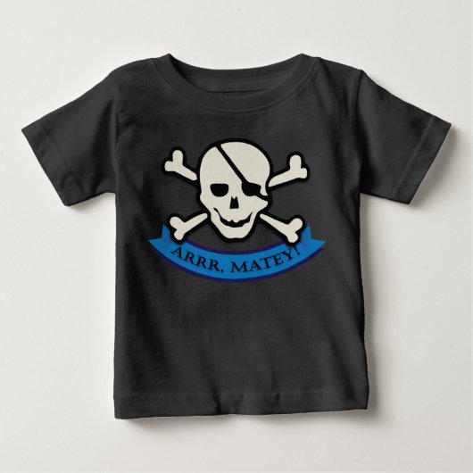 Skull - Baby Fine Jersey T-Shirt (Voorkant)