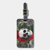 Skull Bagagelabel (Voorkant verticaal)