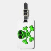 Skull Bagagelabel (Voorkant verticaal)