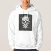Skull Barbed Wire Hoodie (Voorkant)