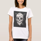 Skull Barbed Wire T-shirt (Voorkant)