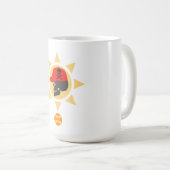 Skull Baseball Koffiemok (Voorkant rechts)