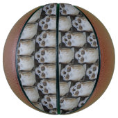 Skull Basketball Basketbal (Verticaal)