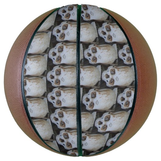 Skull Basketball Basketbal (Verticaal)