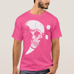 Skull Bass Muzikant Clef Bass Speler Muziek Gitaar T-shirt