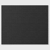 Skull - Bat Black en Bone White Cadeaupapier (Vlak)