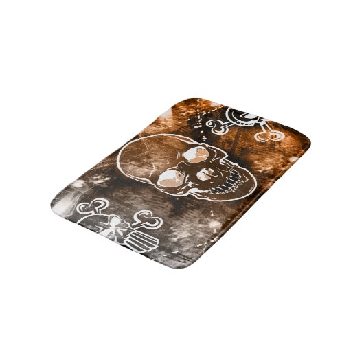 Skull Bath Mat (Gekanteld)