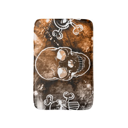 Skull Bath Mat (Voorkant Verticaal)