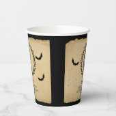 Skull Bats Death to her 20s Birthday Party Papieren Bekers (Links)