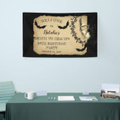 Skull Bats Death to her 20s Birthday Party Spandoek (Beurs)