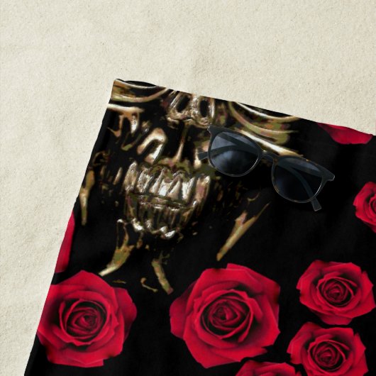 Skull Beach Towel Strandlaken (In situ)