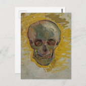 Skull beroemd gemaakt door Vincent van Gogh Briefkaart (Voorkant / Achterkant)