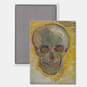 Skull beroemd gemaakt door Vincent van Gogh Magneet (Voorkant / Achterkant)