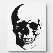 Skull - Black & White Metal Fantasy Art Fotoplaat (Voorkant)