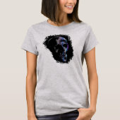SKULL Blue Paars T-shirt (Voorkant)