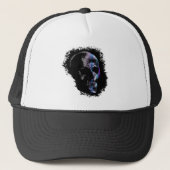 SKULL Blue Paars Trucker Pet (Voorkant)