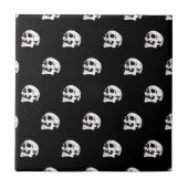 Skull Bone Patroon II Tegeltje (Voorkant)
