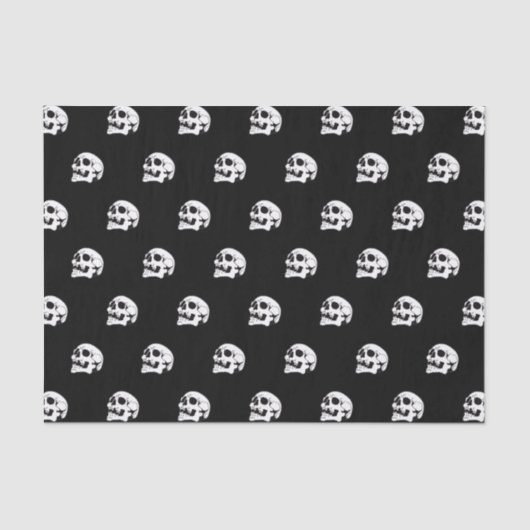 Skull Bone Patroon II Tissuepapier (Voorkant)