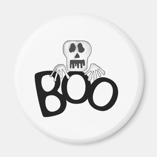 Skull Boo Magneet (Voorkant)