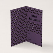 Skull Book Candle Bat Star Classroom Exchange Card Visitekaartje (Binnen)