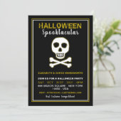 Skull & Botten, Gold Halloween Party (Staand voorkant)