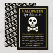 Skull & Botten, Gold Halloween Party (Voorkant / Achterkant)