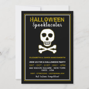 Skull & Botten, Gold Halloween Party