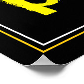 Skull & Botten, Neon Halloween Welcome Sign Poster (Hoek)