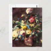 Skull Bouquet Briefkaart (Voorkant / Achterkant)