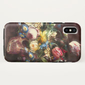 Skull Bouquet Case-Mate iPhone Case (Achterkant (horizontaal))