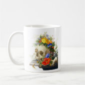 Skull Bouquet Mok (Links)