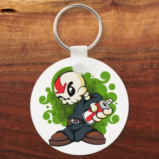Skull Boy Sleutelhanger (Voorkant)
