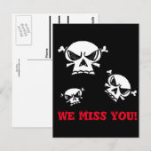 Skull Boys Briefkaart (Voorkant / Achterkant)