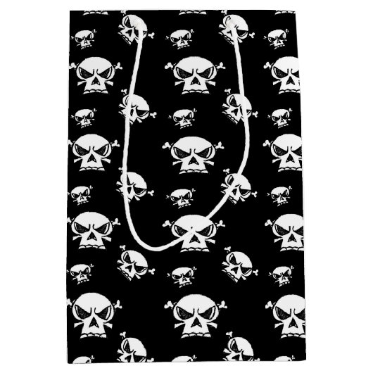Skull Boys Medium Cadeauzakje (Voorkant)