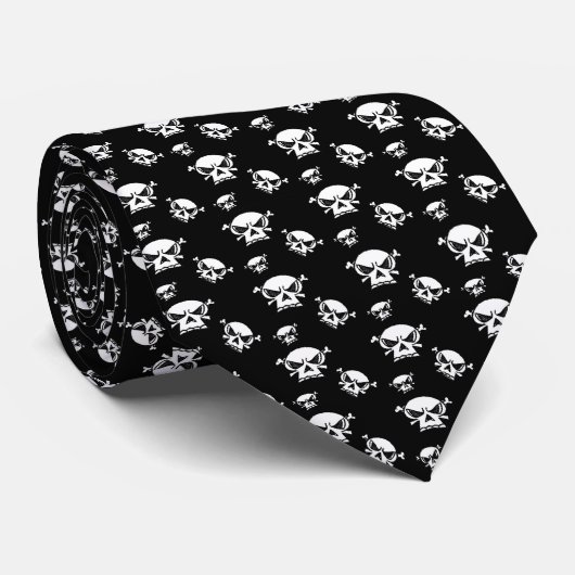 Skull Boys Necktie Stropdas (Opgerold)