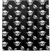 Skull Boys Showgordijn Douchegordijn (Voorkant)