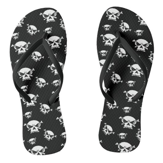 Skull Boys Teenslippers (Voetbed)