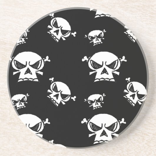 Skull Boys Zandsteen Onderzetter (Voorkant)