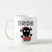Skull Bride Koffiemok (Links)