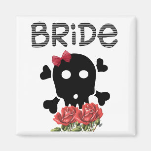 Skull Bride Magneet