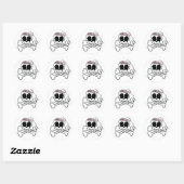 Skull Bride Stickers (Vel)