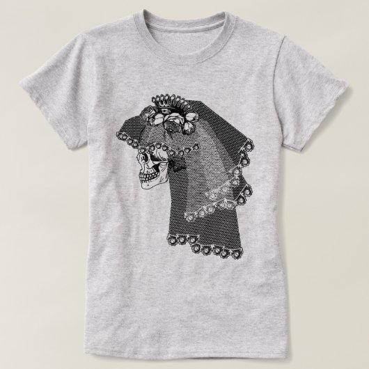 Skull Bride T-Shirt (Design voorkant)