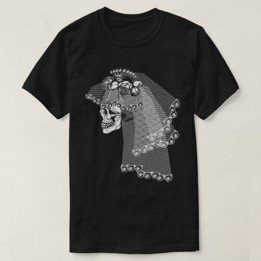 Skull Bride T-shirt (Design voorkant)
