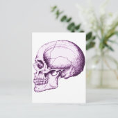 Skull Briefkaart (Staand voorkant)