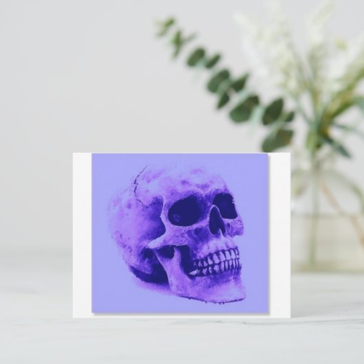Skull Briefkaart (Staand voorkant)