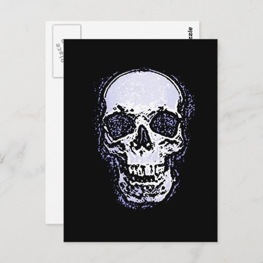 Skull Briefkaart (Voorkant / Achterkant)