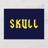 Skull Briefkaart (Voorkant)