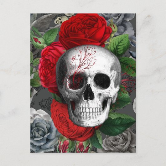 Skull Briefkaart (Voorkant)